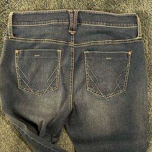 Jean crop leg